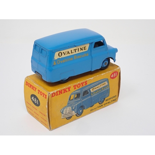 296 - A boxed Dinky Toys No.481 'Ovaltine' Bedford Van