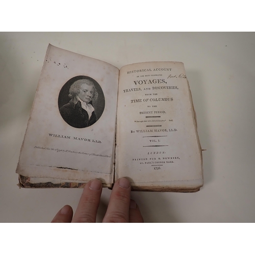 30 - MAVOR WILLIAM, L.L.D., History of the Most Celebrated Voyages, Travels and Discoveries from the Time... 