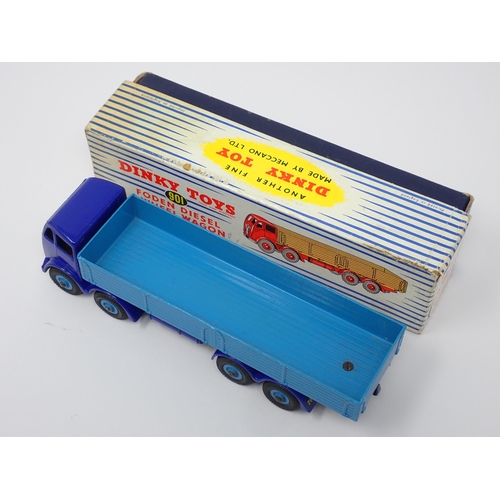 311 - A boxed Dinky Supertoys No.901 blue Foden 2nd type Wagon