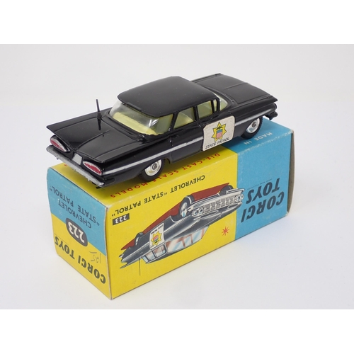 331 - A boxed Corgi Toys No.223 Chevrolet State Patrol