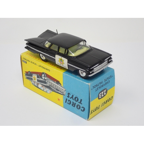 331 - A boxed Corgi Toys No.223 Chevrolet State Patrol