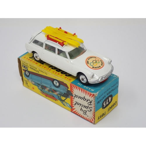 336 - A boxed Corgi Toys No.475 Citroen Safari Olympic Sports