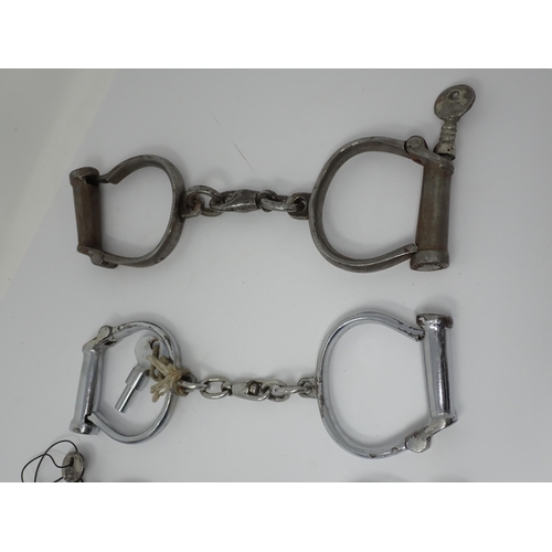 378 - Four pairs of Police Handcuffs