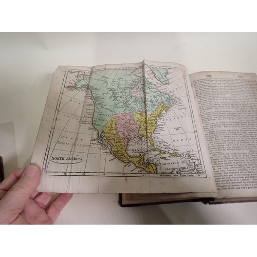 39 - The General Gazetteer or Compendious Geographical Dictionary 8th edit, embellished with folding maps... 