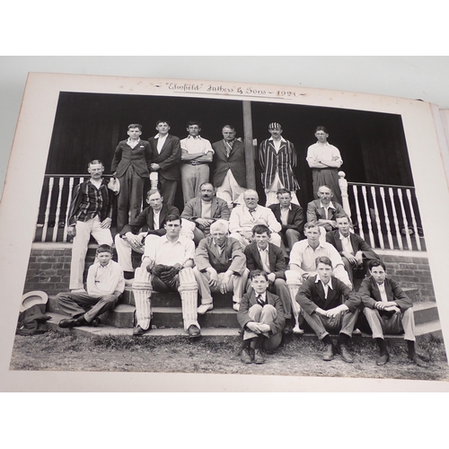 396 - A Photograph Album belonging to another Robert Jenkins of the same family of Harrow School 1920-21