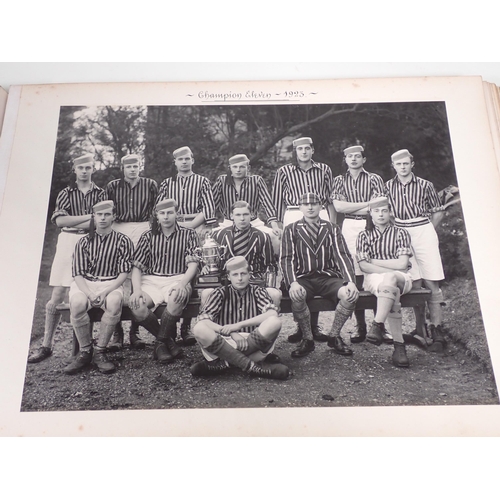 396 - A Photograph Album belonging to another Robert Jenkins of the same family of Harrow School 1920-21