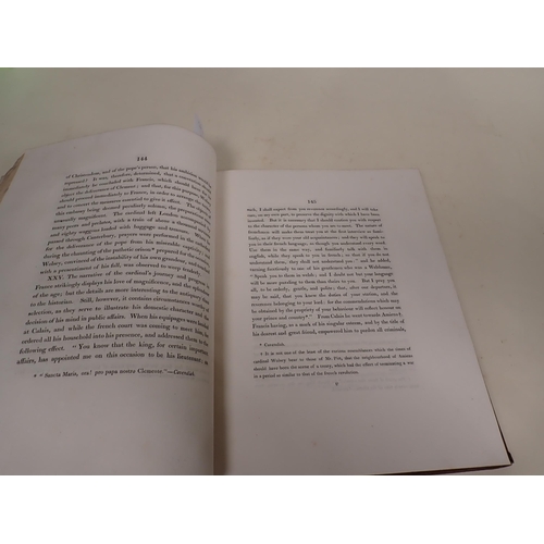 45 - GALT John, The Life and Administration of Cardinal Wolsey, pub London, Cadell and Davies, 1812, full... 