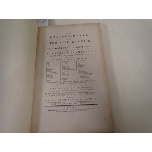 55 - The Cabinet-Maker and Upholsterer's Guide or Repository of Designs for every article of household Fu... 