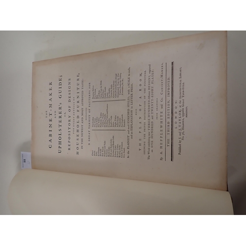 55 - The Cabinet-Maker and Upholsterer's Guide or Repository of Designs for every article of household Fu... 