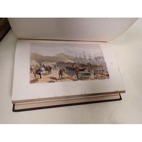 61 - BRACKENBURY George, The Campaign in the Crimea, an historical sketch with coloured plates, illus. Wi... 