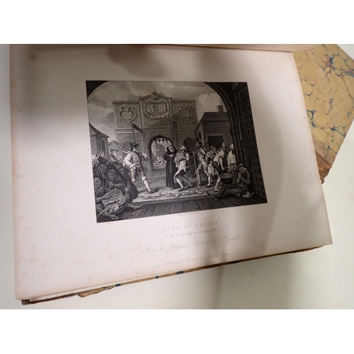 77 - The Works of William Hogarth in a series of engravings with description by Rev. John Trusler, pub. L... 