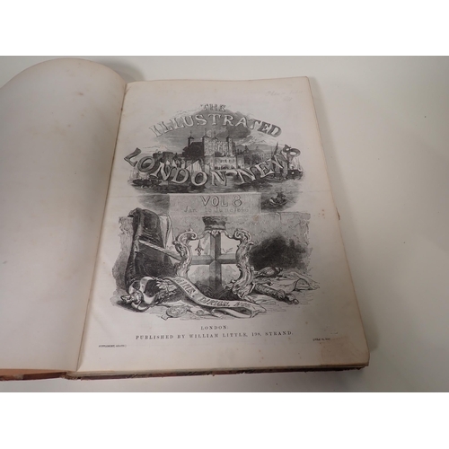 97 - The Illustrated London News 1846 Jan-June, 1847 Jan-June and July-December, 1848 Jan-June, 1850 Jan-... 