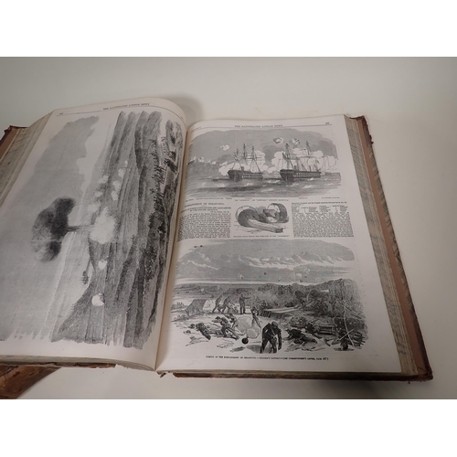 98 - The Illustrated London News,1854 July- December, 1855, January-June and July-December, 1856 July-Dec... 