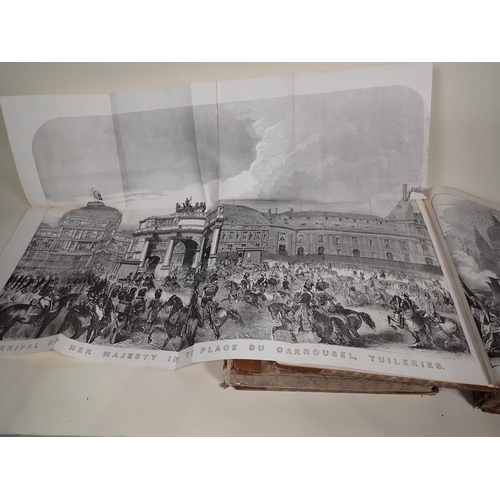 98 - The Illustrated London News,1854 July- December, 1855, January-June and July-December, 1856 July-Dec... 