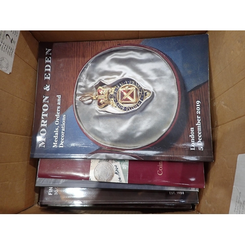 387 - A quantity of good quality Auction Catalogues concerning medals and militaria from Spinks, Anthony C... 