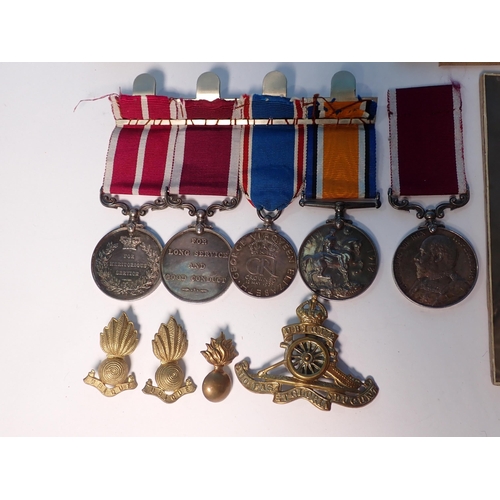 407 - A group of Medals comprising WWI War Medal to 31636 W.O. CL2 W.T. Youngman R.A., George VI Coronatio... 