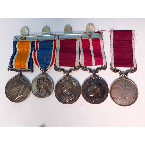 407 - A group of Medals comprising WWI War Medal to 31636 W.O. CL2 W.T. Youngman R.A., George VI Coronatio... 