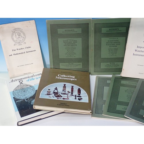 103 - BOX Various catalogues on Scientific Instruments, Sale Catalogues, Albums etc (Box)