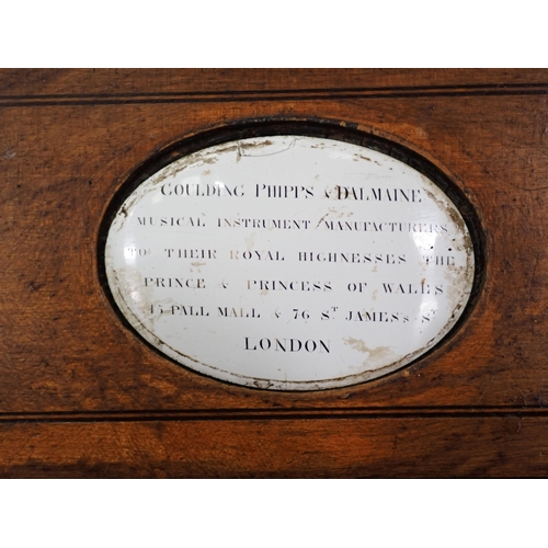 36 - A 19th Century mahogany  Sideboard converted from a Square Piano A/F 2ft 8