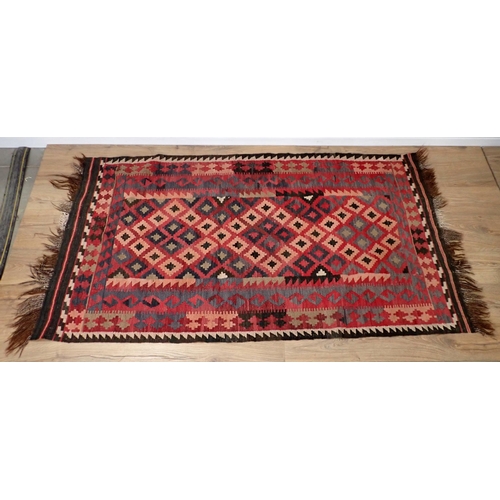 511 - Two Kilim Rugs and a Table Cloth