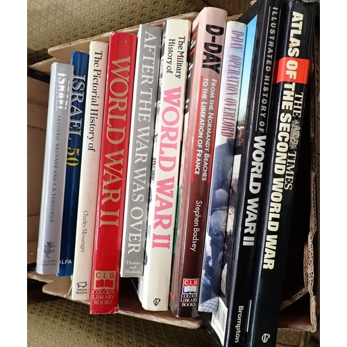 27 - Four boxes of Military related Books