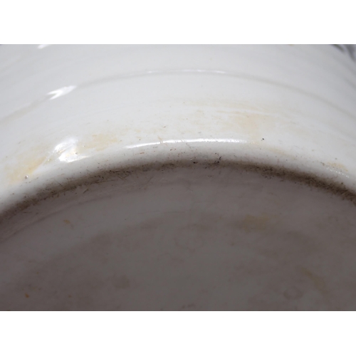 352 - A large two handled ceramic Dairy Bowl by 