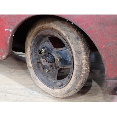 490 - An Austin J40 Pedal Car in barn find condition