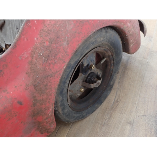 490 - An Austin J40 Pedal Car in barn find condition