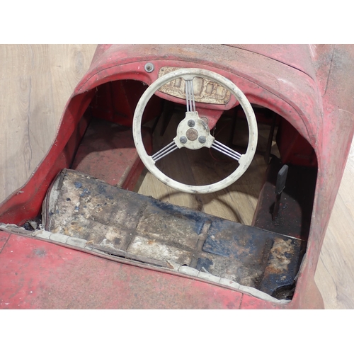 490 - An Austin J40 Pedal Car in barn find condition