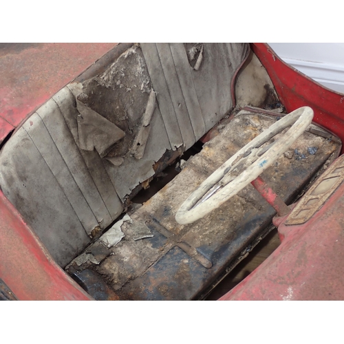 490 - An Austin J40 Pedal Car in barn find condition