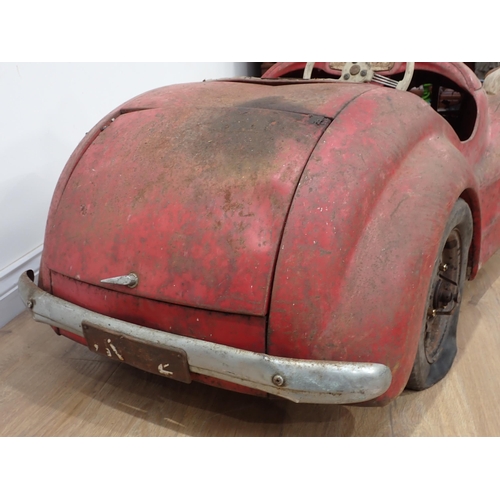 490 - An Austin J40 Pedal Car in barn find condition