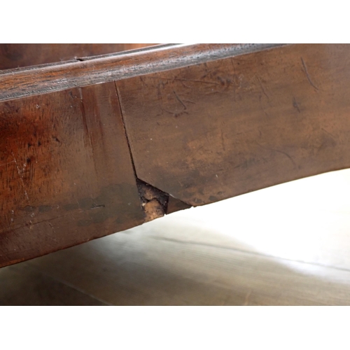 600 - A 19th Century mahogany Breakfast Table with tilting circular top on turned column, the triform base... 