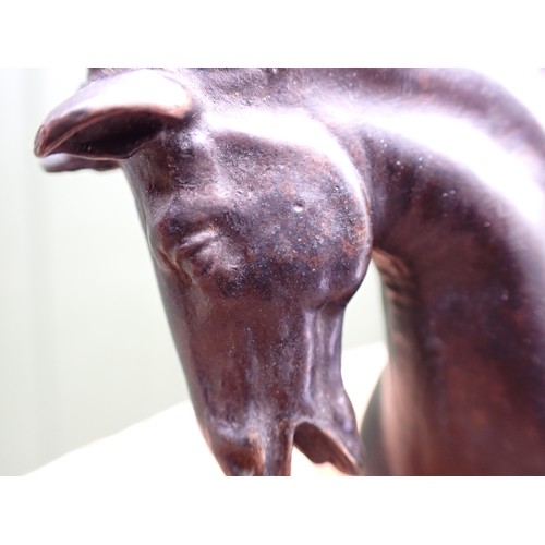 468 - After Giambologna; a bronze Sculpture of the pacing horse modelled on the statue of Duke Cosimo l de... 