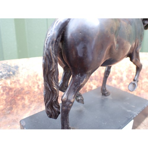 468 - After Giambologna; a bronze Sculpture of the pacing horse modelled on the statue of Duke Cosimo l de... 