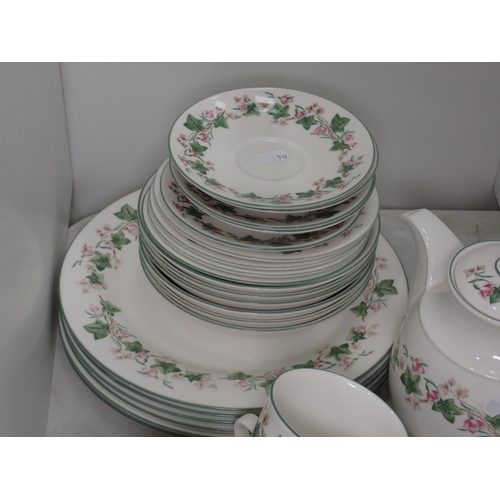 519 - A Royal Doulton part Tea and Dinner Service