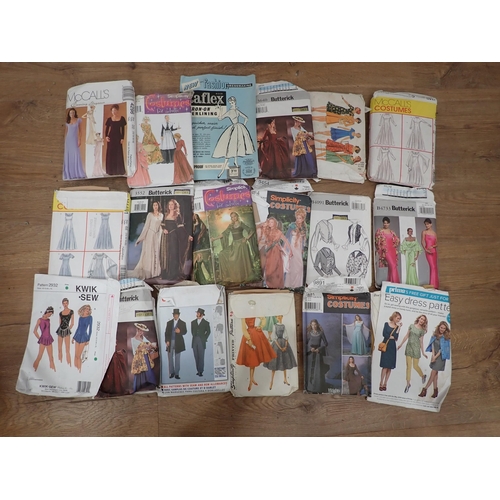 606 - Two boxes of Dress and Costume Patterns