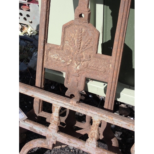 720 - A cast iron Table Base 