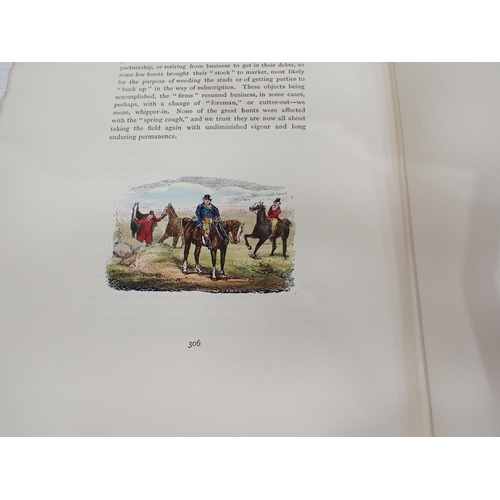 1004 - SURTEES R.S., The Analysis of The Hunting Field, being series of sketches, Souvenir of the Season 18... 