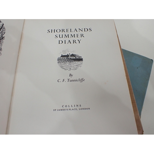 1015 - TUNNICLIFFE C.F. Shorelands Summer Diary, pub. Collins 1st edit 1952, illlus. SNAFFLES, Osses and Ob... 