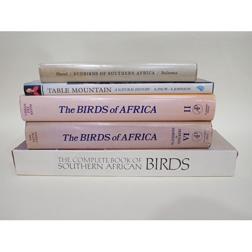 1025 - GINN, McIlleron & MILSTEIN, Complete Book of Southern African Birds, FRY & KEITH, The Birds of Afric... 