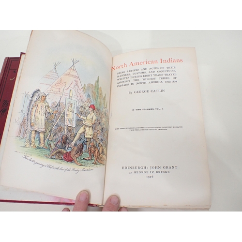 1054 - CATLIN George, North American Indians, being letters, notes, etc, written during 8 years of travel a... 