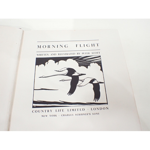 1057 - SCOTT Peter, Morning Flight, pub. Country Life, 1935, HAMMOND Nicolas, Twentieth Century Wildlife Ar... 