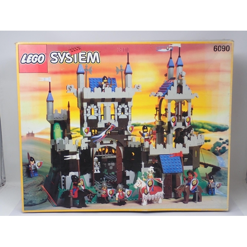 1107 - A complete built Lego No.6090 Castle with box