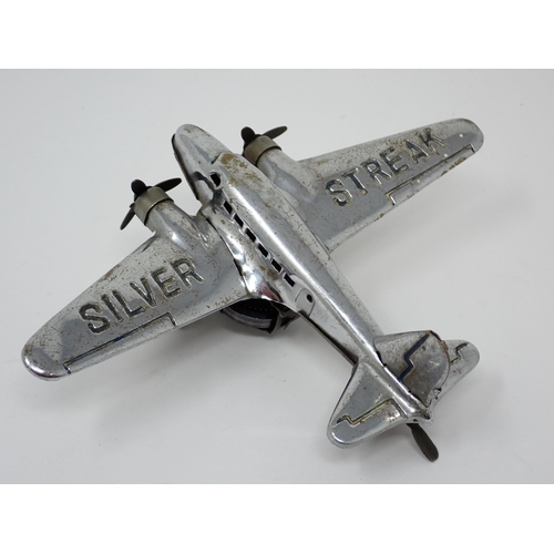 1118 - A Silver Streak clockwork Aircraft