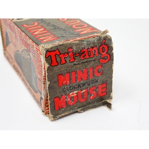 1119 - A boxed Tri-ang Minic clockwork Mouse