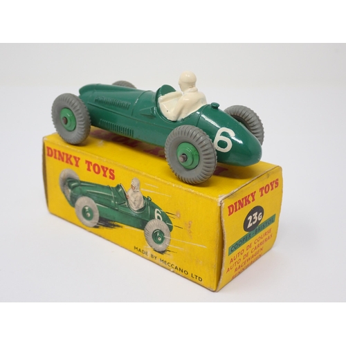 1132 - A boxed Dinky Toys No.23G Cooper-Bristol stamped 23G to base plate