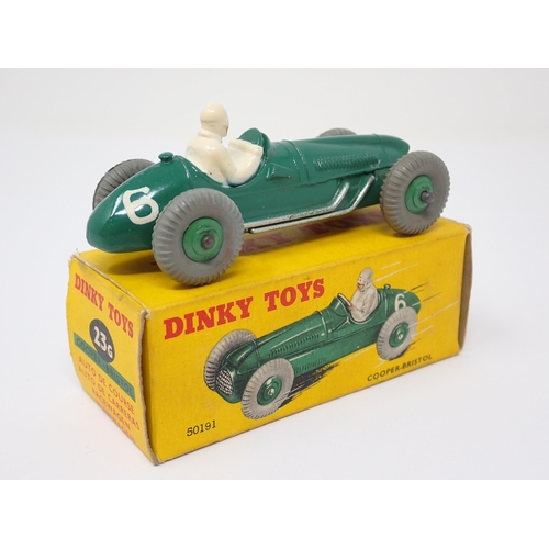 1132 - A boxed Dinky Toys No.23G Cooper-Bristol stamped 23G to base plate