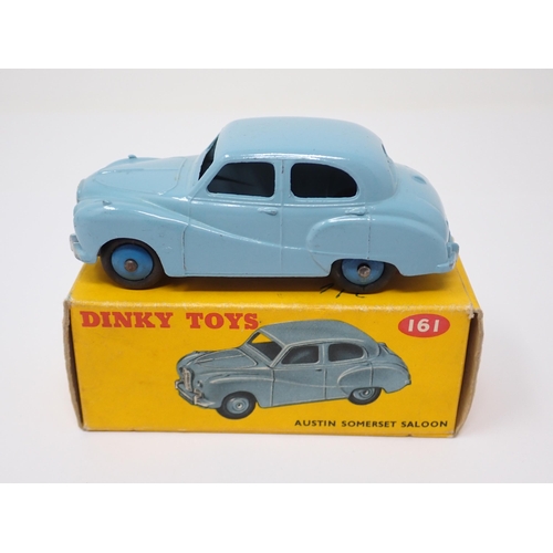 1134 - A boxed Dinky Toys No.161 blue Austin Somerset