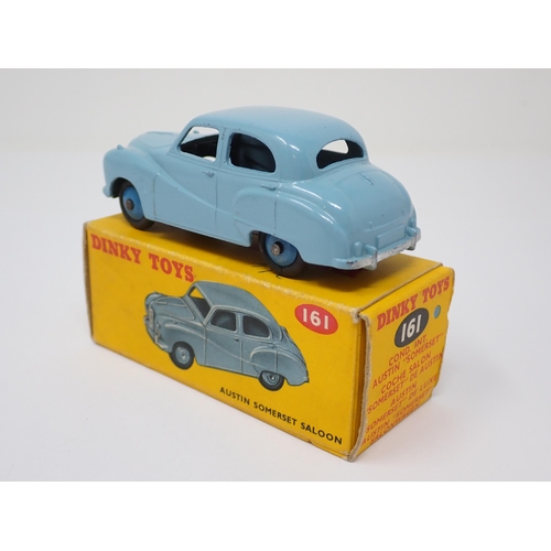 1134 - A boxed Dinky Toys No.161 blue Austin Somerset