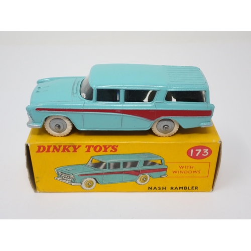 1138 - A boxed Dinky Toys No.173 turquoise Nash Rambler